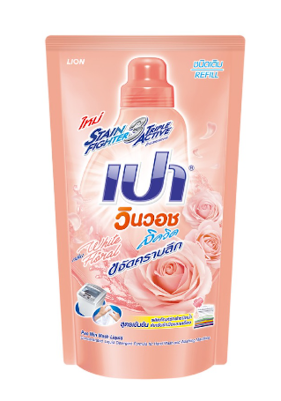 น้ำยาซักผ้าเปา สูตร White Floral 1