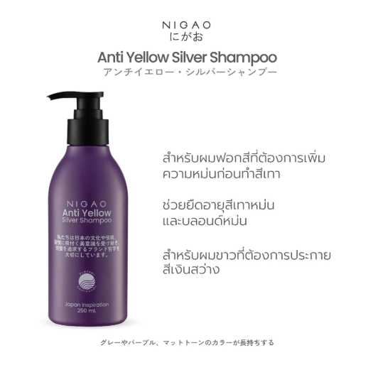 Silver Shampoo Anti Yellow 3