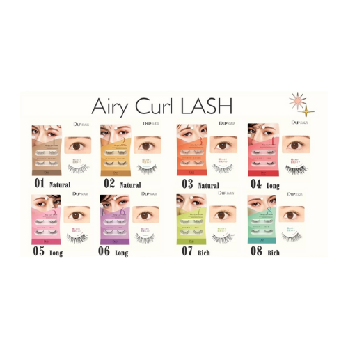 ขนตาปลอม Airy Curl Lash  2