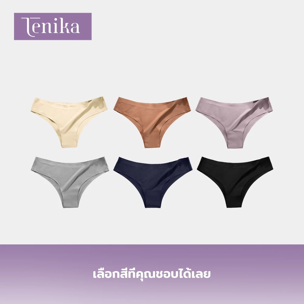 กางเกงในไร้ขอบ Thong Panties  2