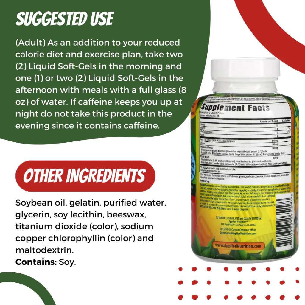 Green Tea Fat Burner 3