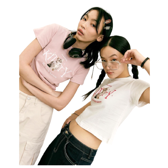 เสื้อครอป รุ่น Animal Series Tee 1