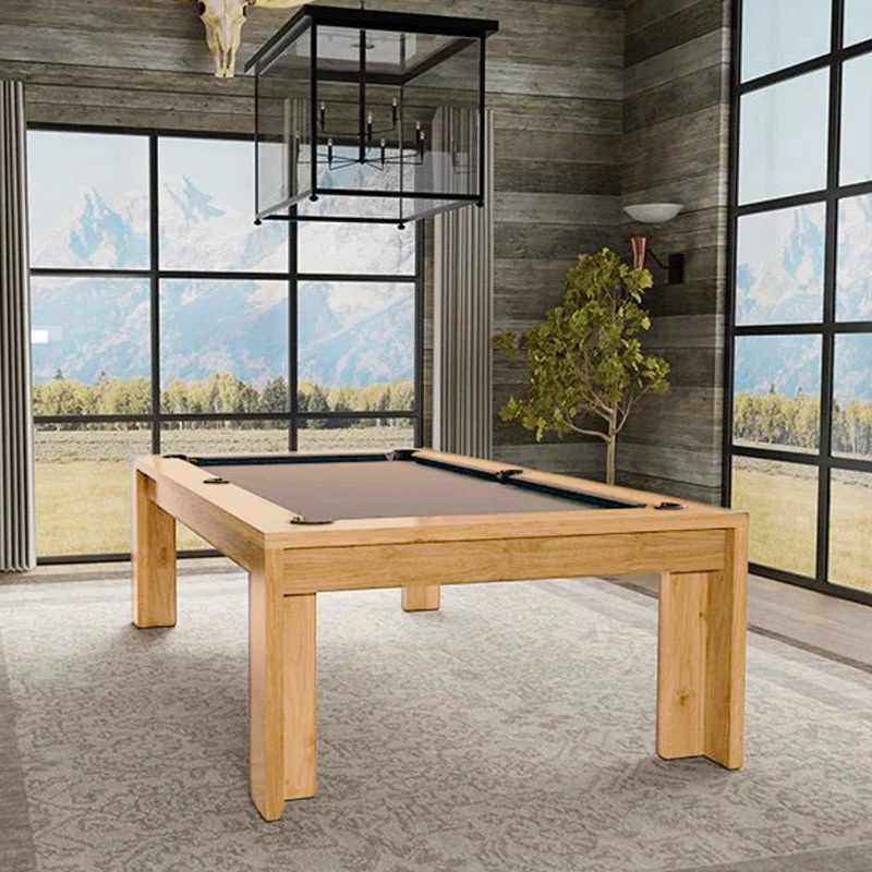 Natural Oak 7ft Pool Table 2