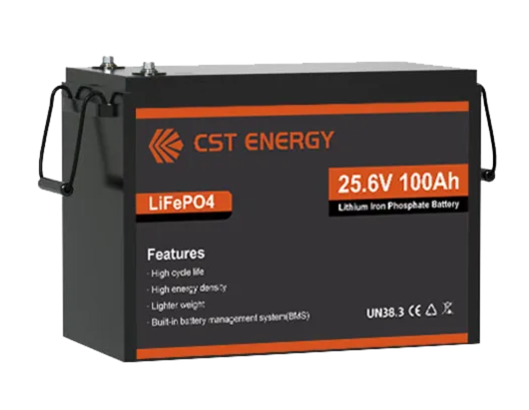 แบตเตอรี่พลังงานแสงอาทิตย์ 24V 100AH ​​​​LiFePo4 1