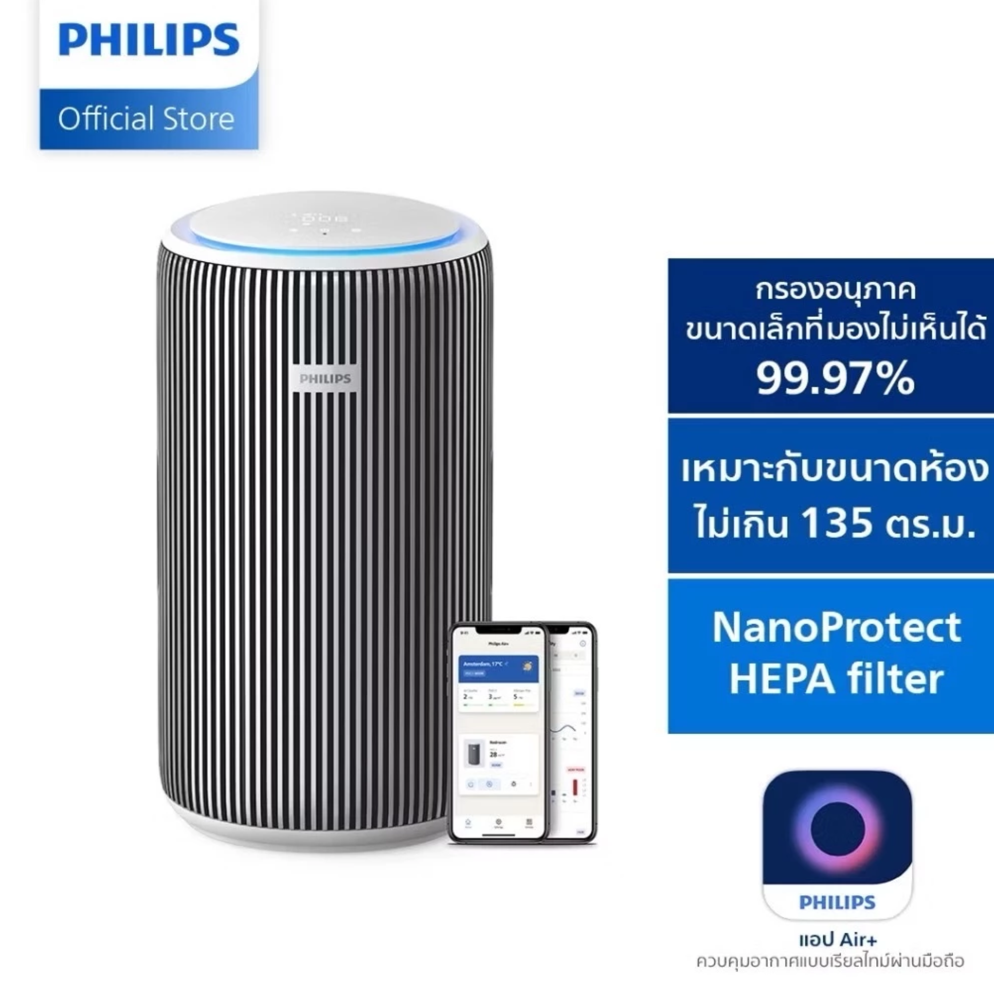 เครื่องฟอกอากาศ Air Purifier 3