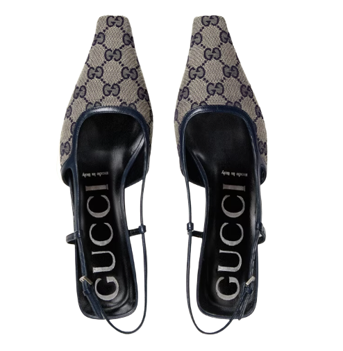 รองเท้าผู้หญิง GUCCI รุ่น Women's GG Slingback Pump 3