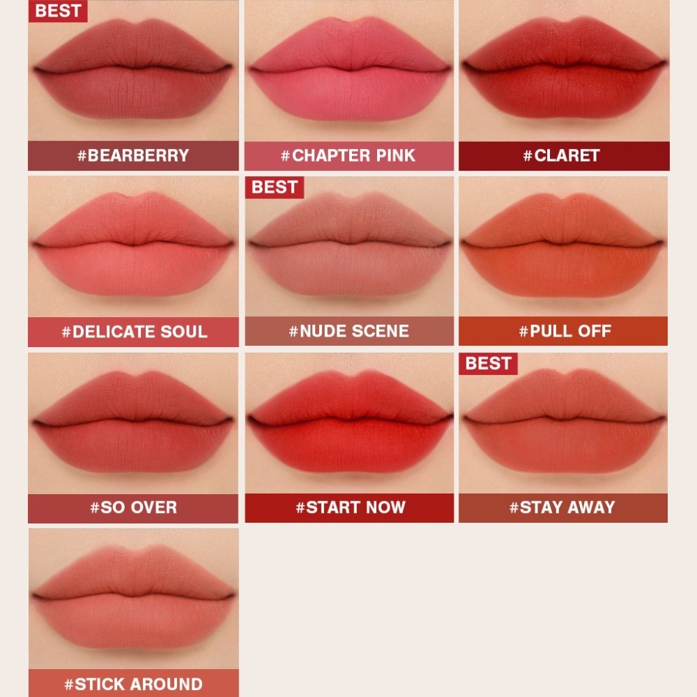 3CE Blurring Liquid Lip  2