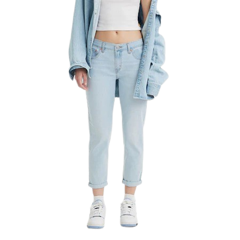 Women's Mid-Rise Boyfriend Jeans 1