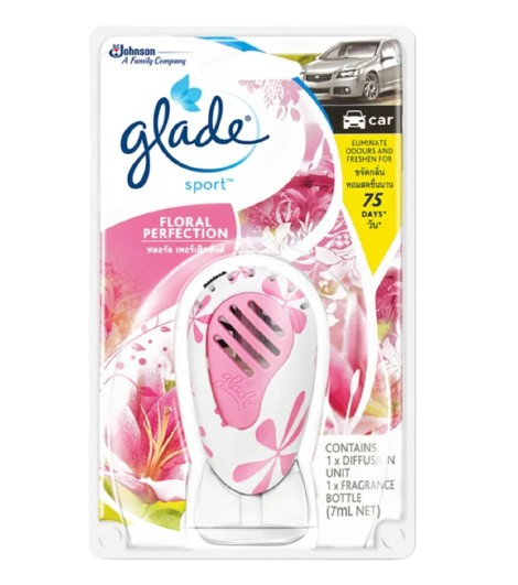 Sport Car Air Freshener Floral Perfection Starter 1