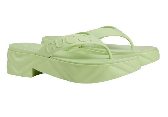 รองเท้าแตะ Gucci ผู้หญิง รุ่น Thong Platform Sandal  3