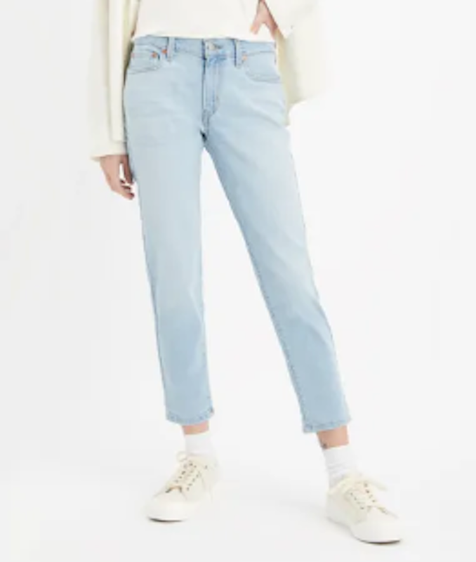 Women's Mid-Rise Boyfriend Jeans 2