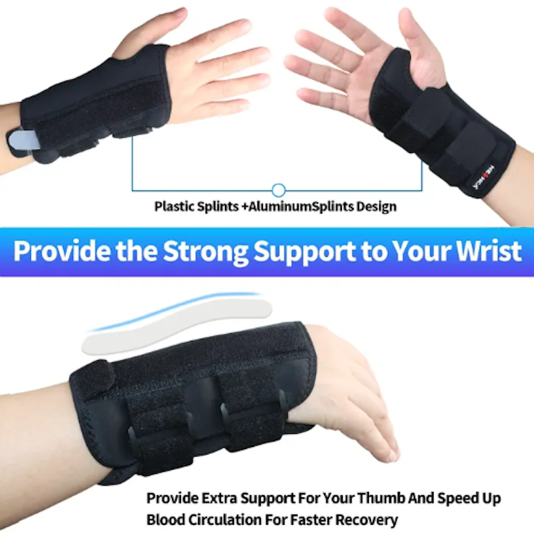 Wrist Brace Carpal Tunnel Wrist Support With Splints 3