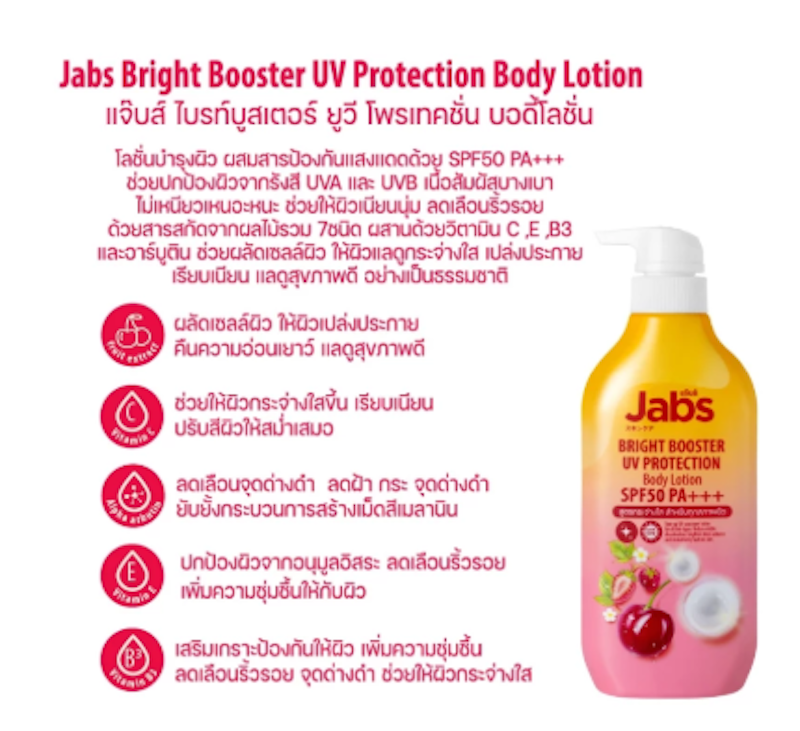 Bright Booster UV Protection Body Lotion 2