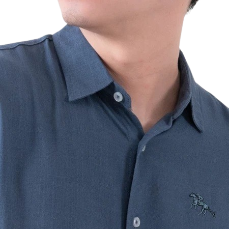 เสื้อเชิ้ตผ้าลินินแขนสั้น รุ่น GW9033 3