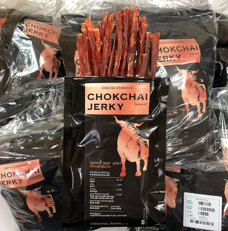 Jerky เนื้อวัวและเนื้อหมูอบแห้ง 3