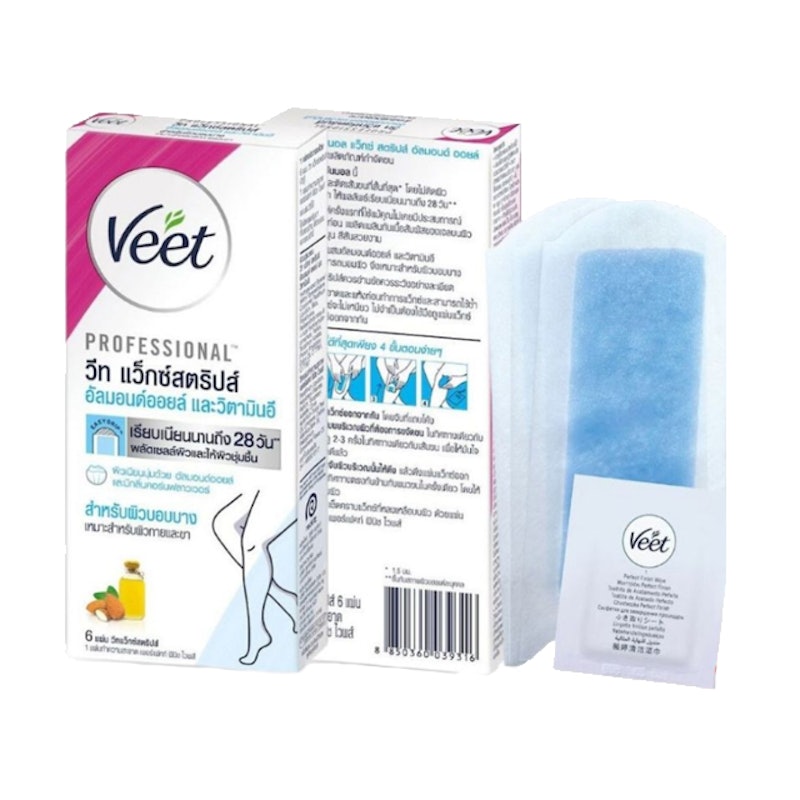 Wax Strips Almond Oil and Vitamin E 2