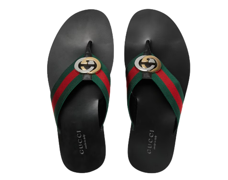 รองเท้าแตะแบรนด์เนม รุ่น Men's Thong Sandal With Web 2