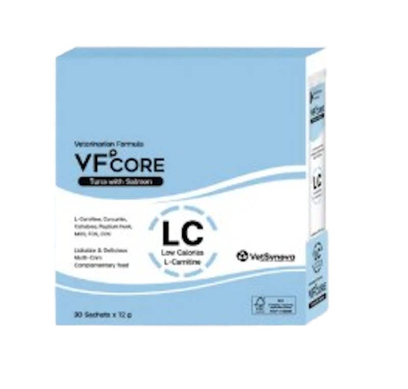 VF+ CORE LC วิตามินแมวเลียพลังงานต่ำ 1