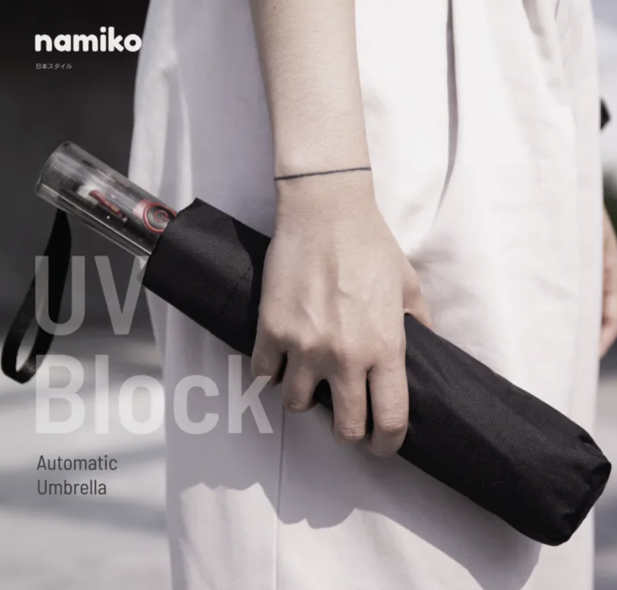  Automatic Umbrella UPF 50 + รุ่น UVO1001 ร่มกันแดด กันฝน พับได้อัตโนมัติ 2