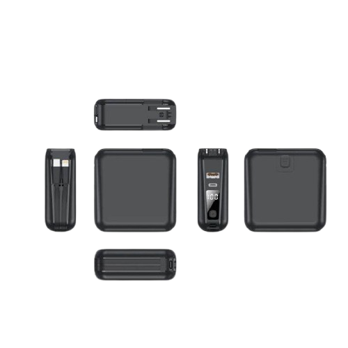 Power Bank With Built In Cable and Adapter 2