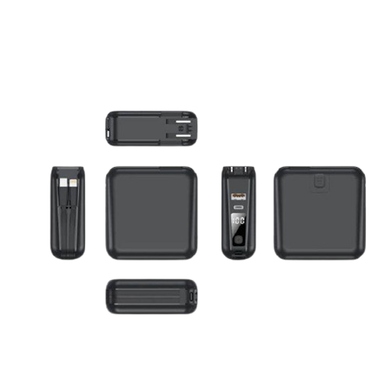 Power Bank With Built In Cable and Adapter 2