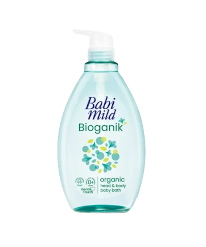 Bioganik Organic Head & Body Baby Bath 1