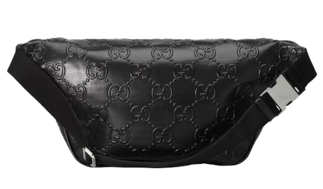 กระเป๋าหนังผู้ชาย รุ่น GG embossed belt bag 2