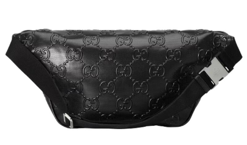 กระเป๋าหนังผู้ชาย รุ่น GG embossed belt bag 2