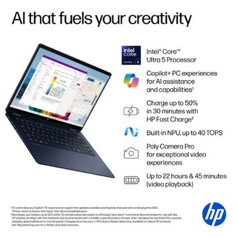 OmniBook X Flip 2-in-1 Ultra 5 226V 3