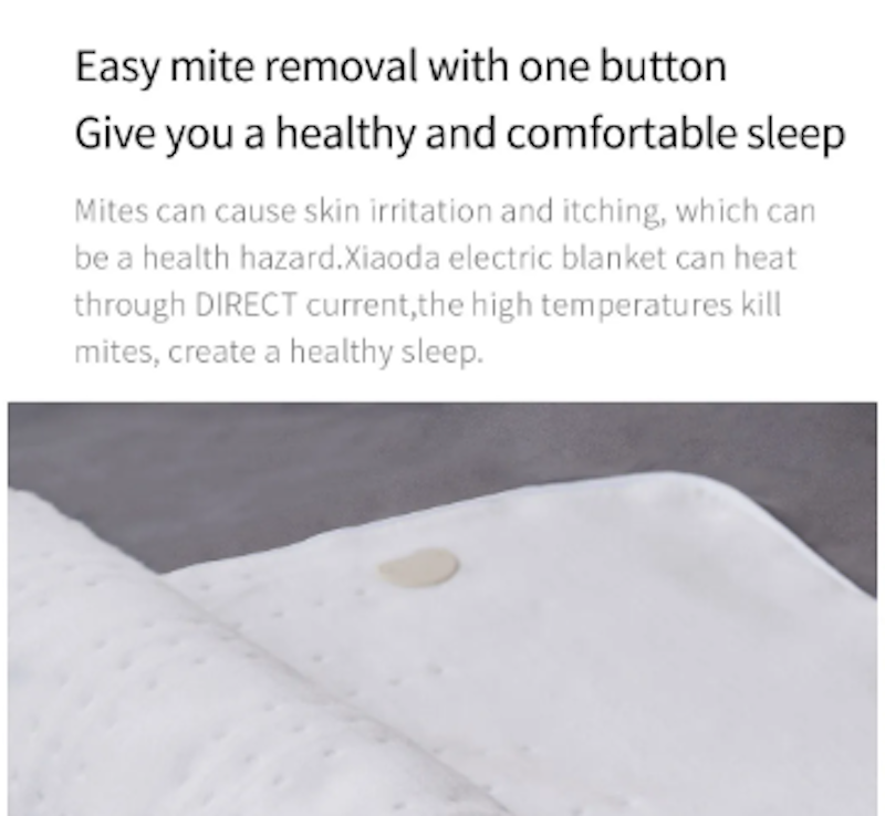 Xiaoda Low Radiation Electric Blanket 3
