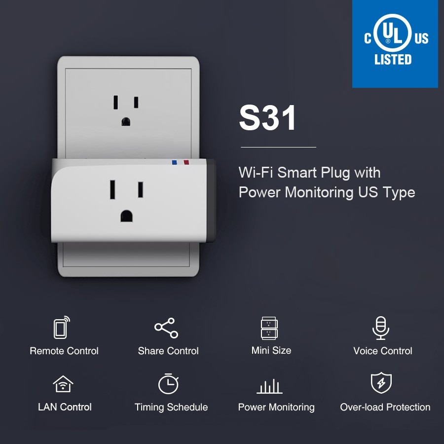 S31 Wi-Fi Smart plug 2