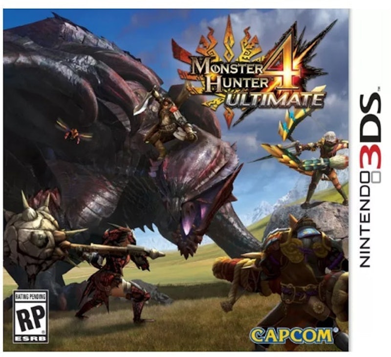 เกม 3DS น่าเล่น Monster Hunter 4 Ultimate 1