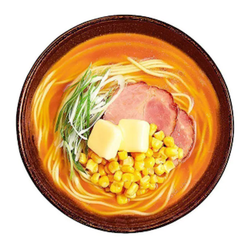 ราเมงกึ่งสำเร็จรูป Hokkaido Sapporo Miso Ramen 3