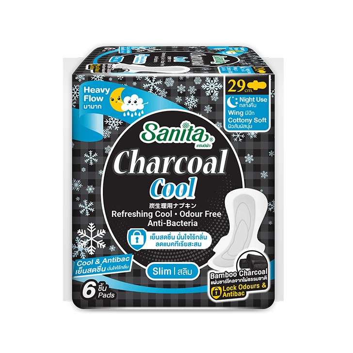 Sanita Charcoal Cool Slim Wing 1