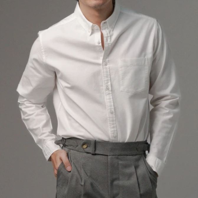 เสื้อเชิ้ต ทรงปกติ Oxford Shirt 2