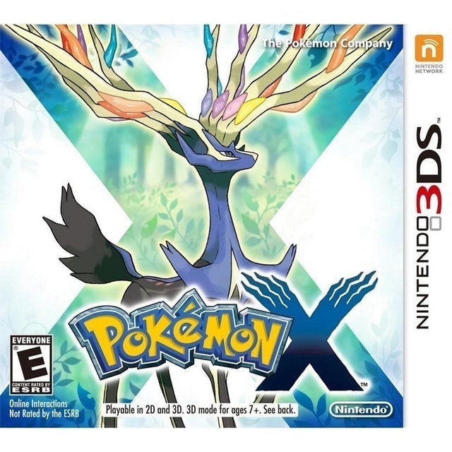 เกมผจญภัย Nintendo 3DS Pokémon X 1