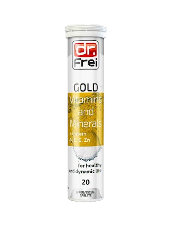 Gold Vitamins and Minerals 1