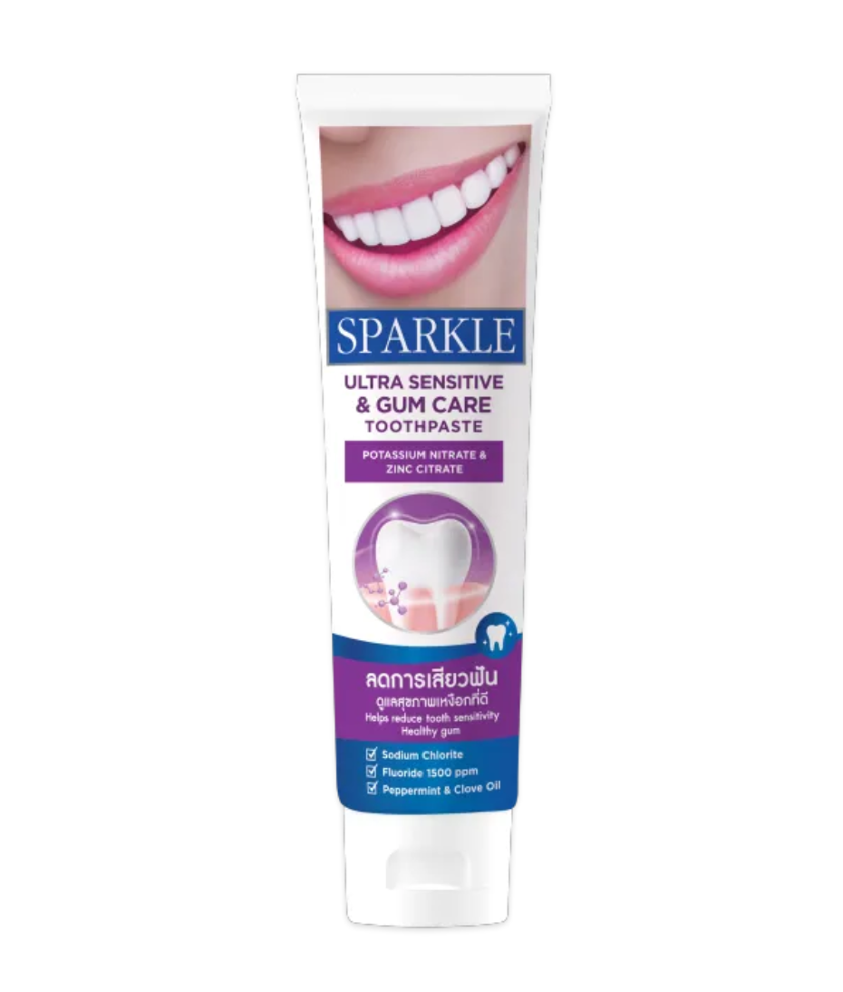 ยาสีฟันที่มีฟลูออไรด์ Ultra Sensitive & Gum Care  1
