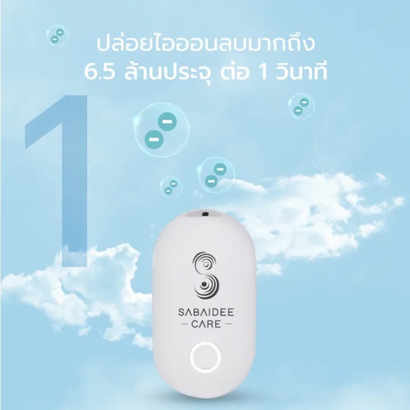 เครื่องฟอกอากาศไอออนแบบพกพา 2