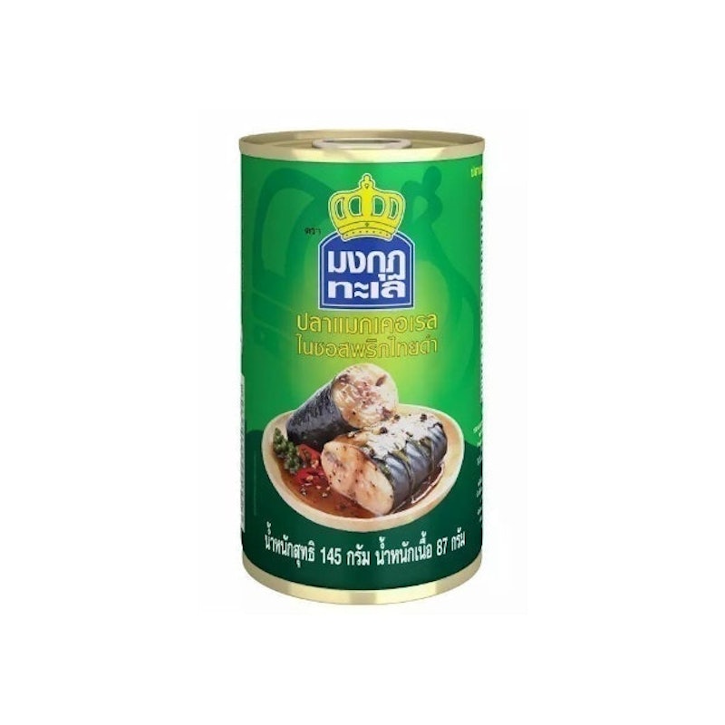 ปลากระป๋อง ปลาแมคเคอเรลในซอสพริกไทยดำ 1