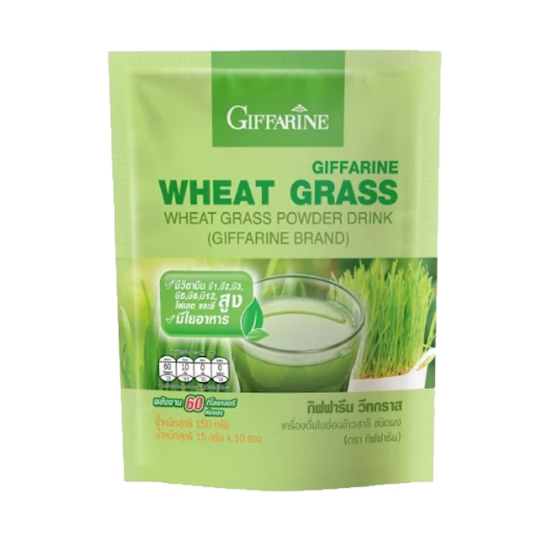 ต้นอ่อนข้าวสาลี Wheat Grass Powder Drink 1