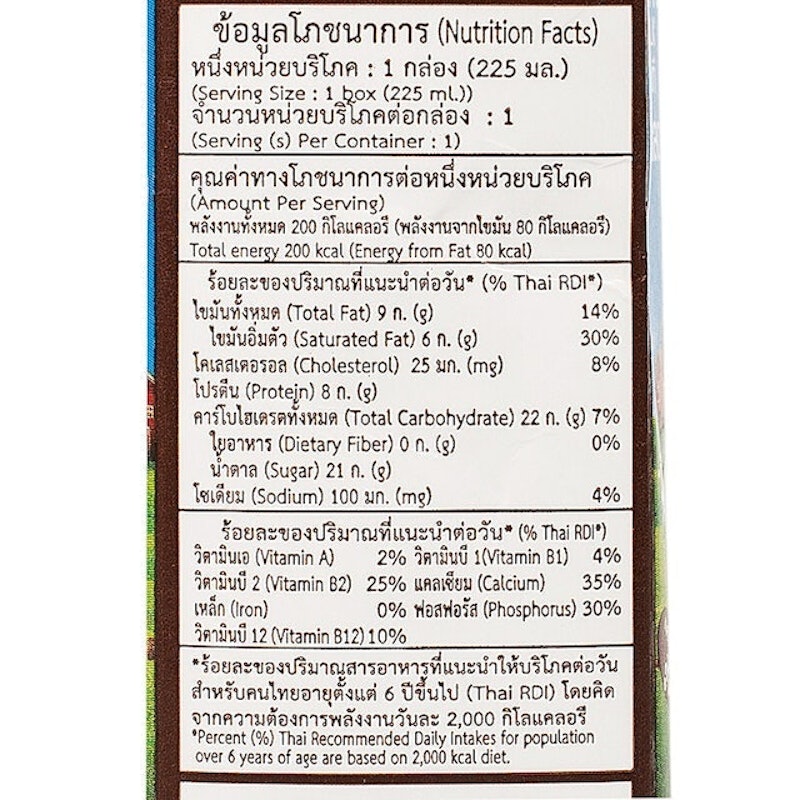 นมช็อกโกแลต หนองโพ นมยูเอชที 5