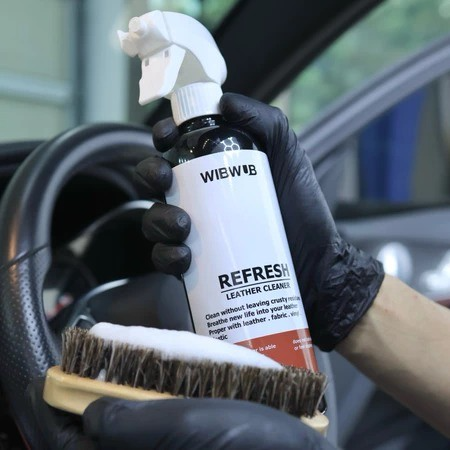 น้ำยาทำความสะอาดเบาะหนัง Refresh Leather Cleaner 2