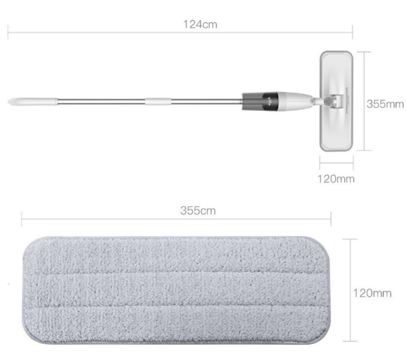ไม้ถูพื้น Water Spray Mop TB500 4