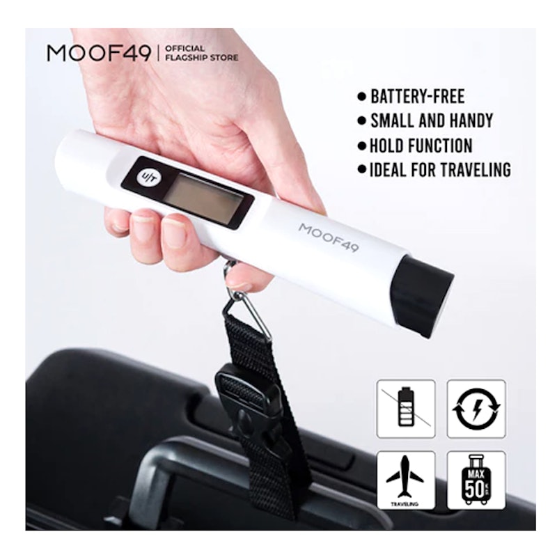 เครื่องชั่งไม่ใช้แบตเตอร์รี่ Battery Free Luggage Scale 2