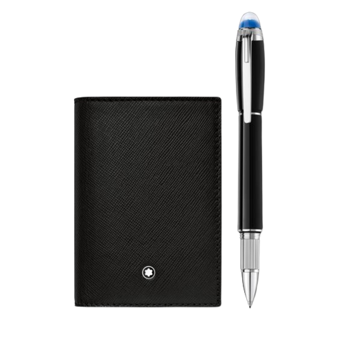 เซตปากกา Montblanc  รุ่น StarWalker Fineliner และ Montblanc Sartorial Business Card Holder 1