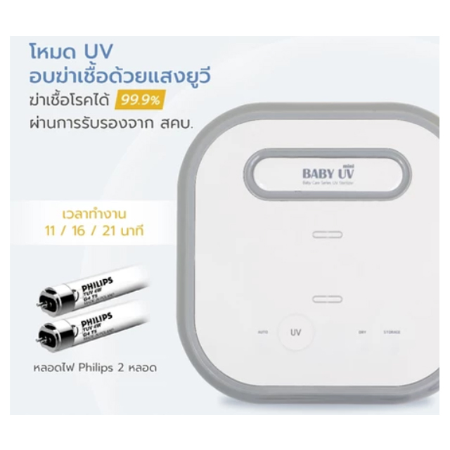 ตู้อบฆ่าเชื้อยูวี รุ่น BABY UV Mini 3