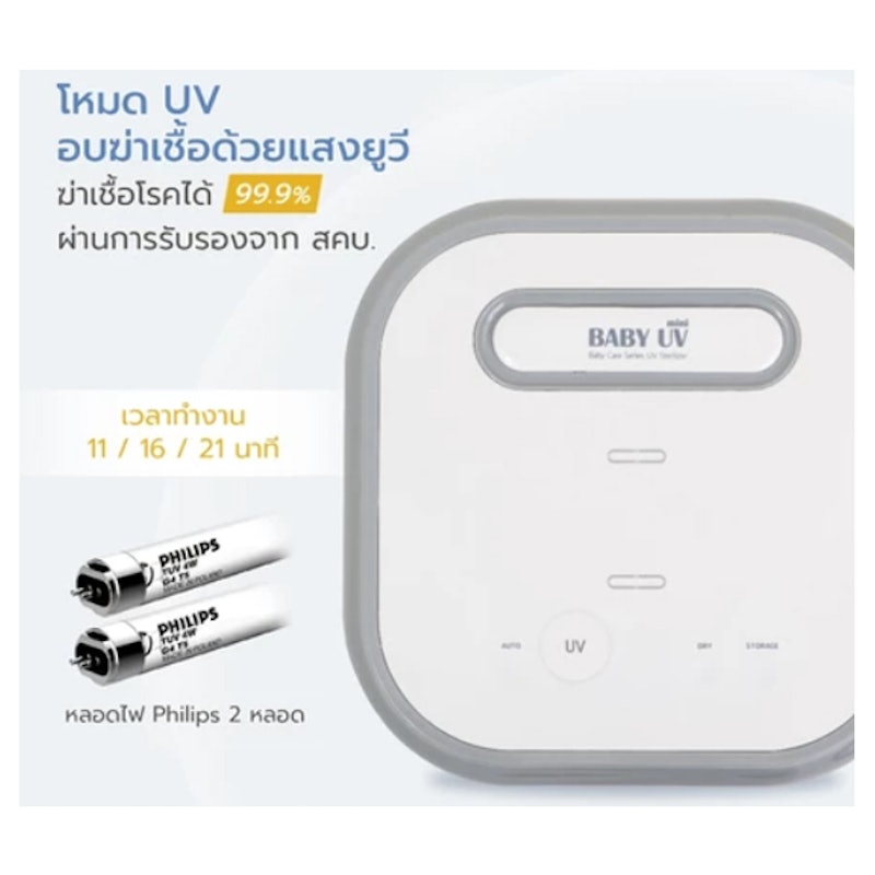 ตู้อบฆ่าเชื้อยูวี รุ่น BABY UV Mini 3