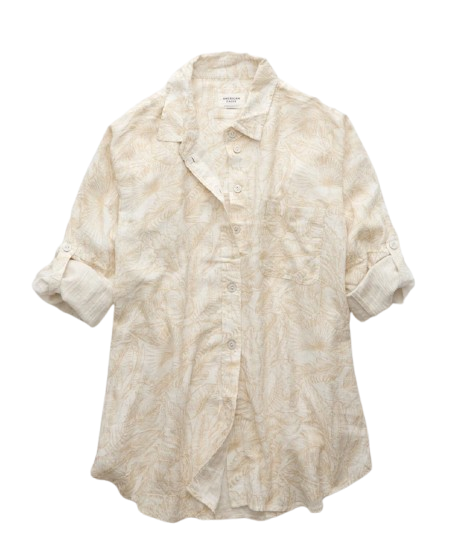 Big Oversized Gauze Shirt รุ่น NWSB 035-5623-207 1