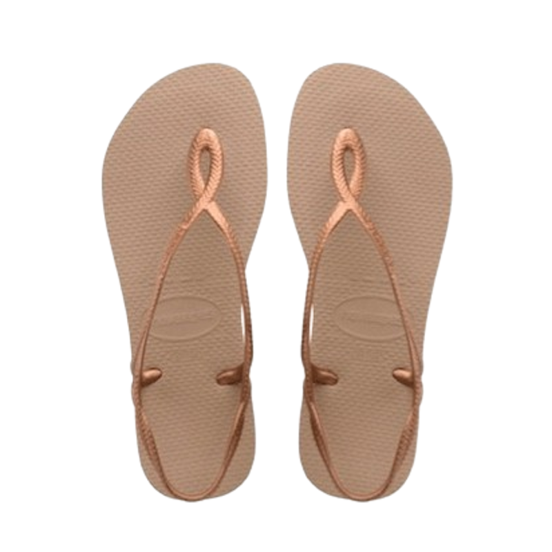 รองเท้าแตะกันลื่น รุ่น Luna Sandals Rose Gold 1